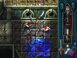 You control Kain from an above camera angle